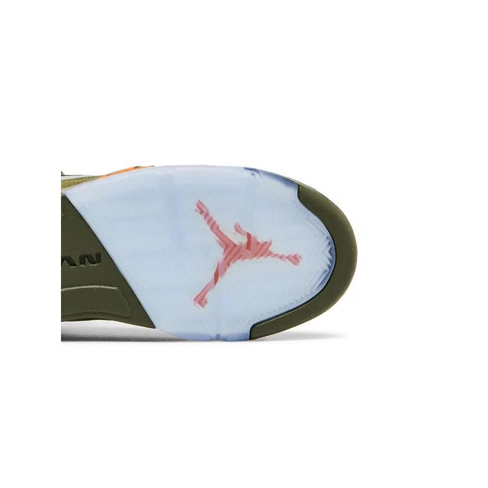 Кроссовки Air Jordan 5 Retro GS 'Olive' 2024 5