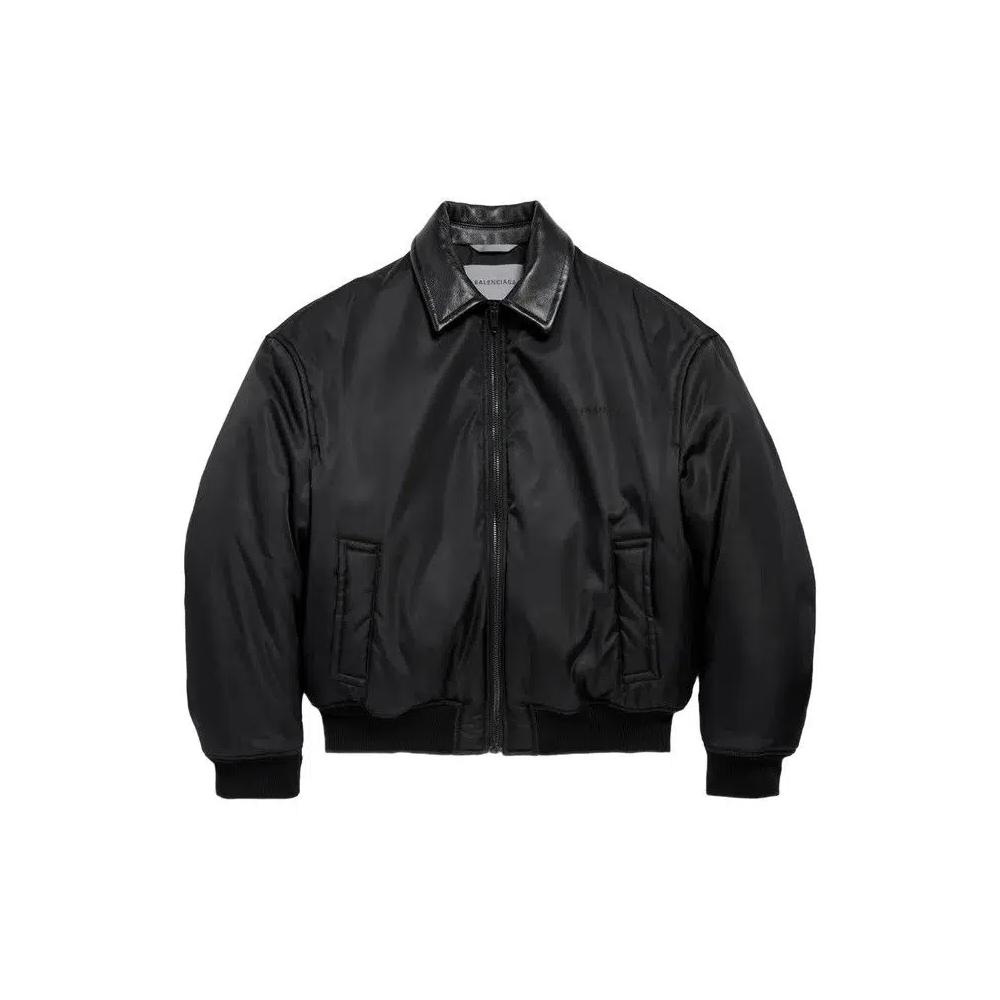 Balenciaga Кокон Бомбер Куртки 'Черный' 2