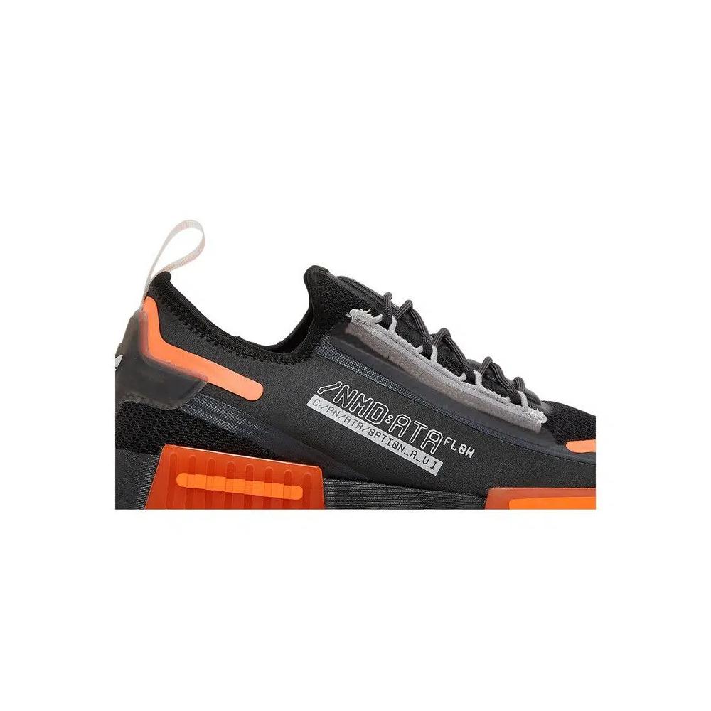 Кроссовки Adidas NMD_R1 Spectoo 'Black Team Solar Orange' 2