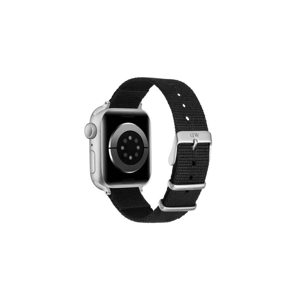 Ремешок для умных часов Nato Cornwall Silver - Ремешок DW для Apple Watch 42, 44, 45мм 3