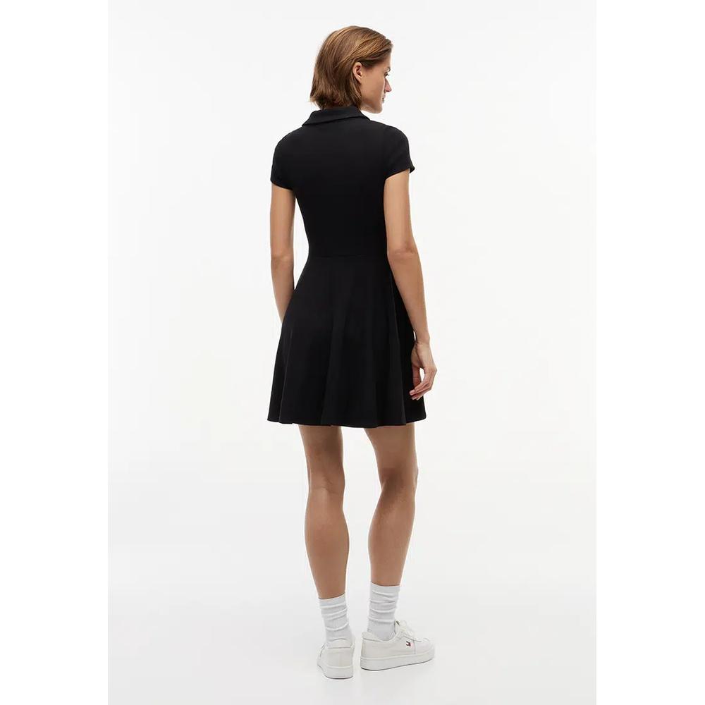 Платье-поло мини Ribbed Fit & Flare - Tommy Jeans 2