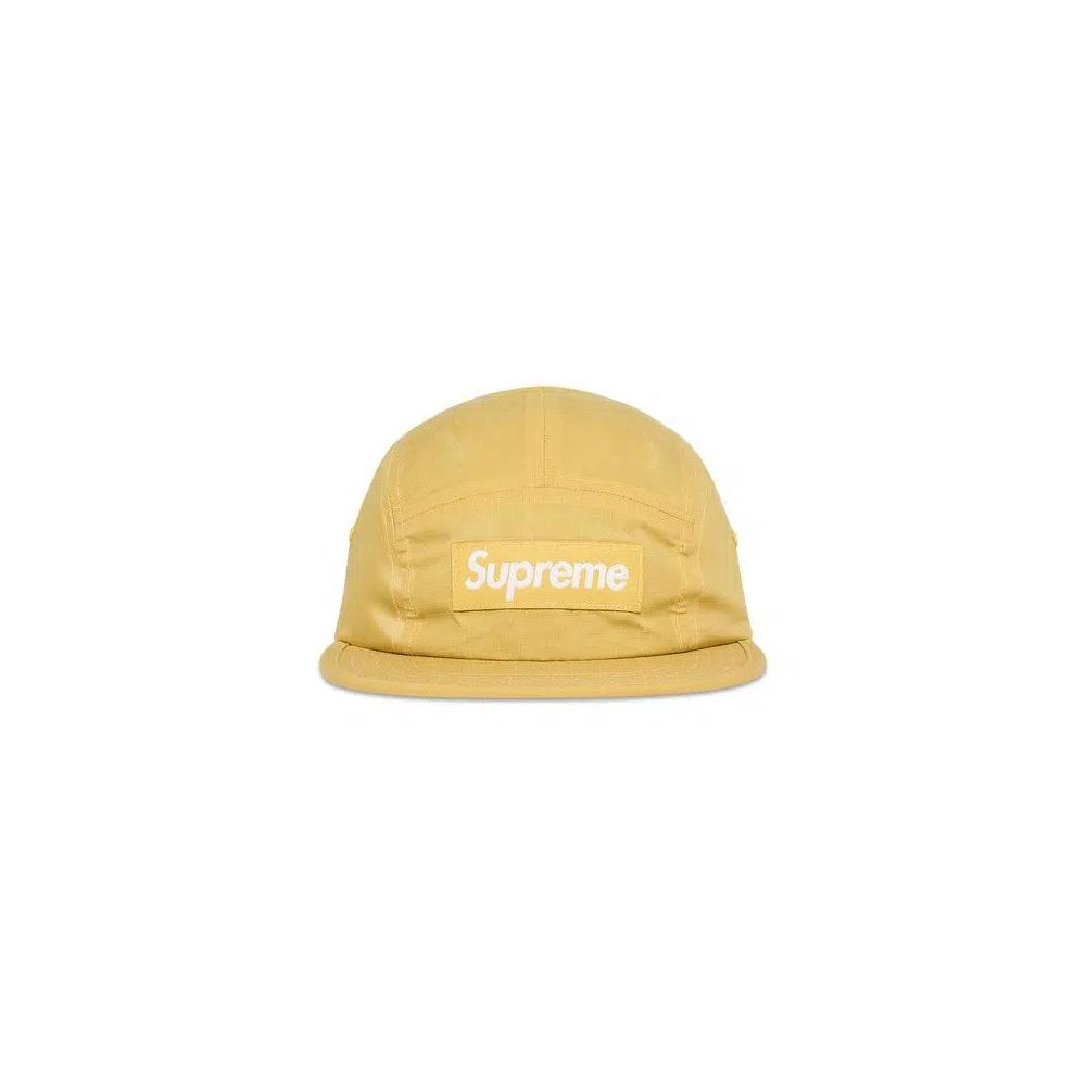 Кепки Supreme Waxed Ripstop Camp Cap 'Желтый' 1