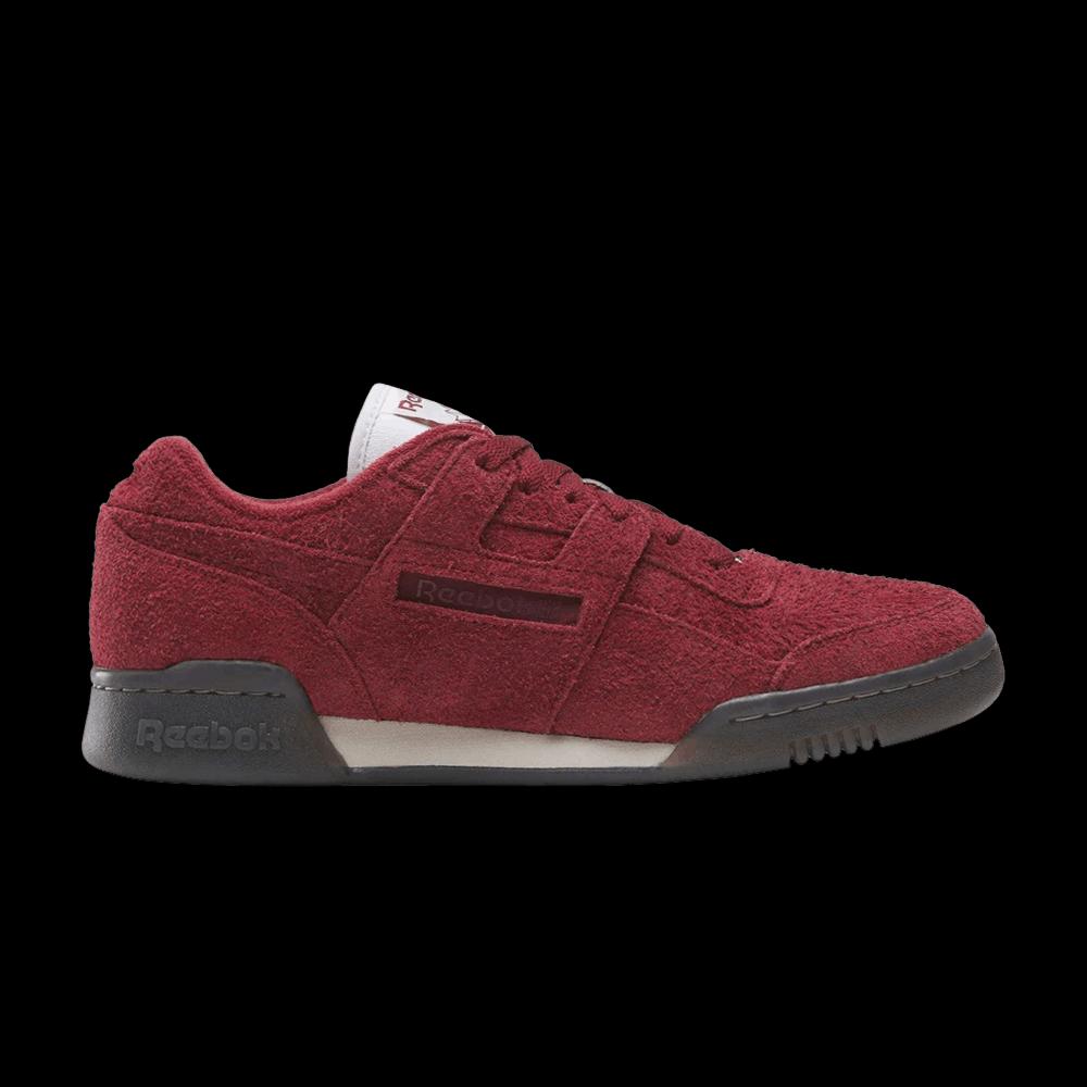 Обувь Reebok Workout Plus 'Classic Burgundy Alabaster White' 1