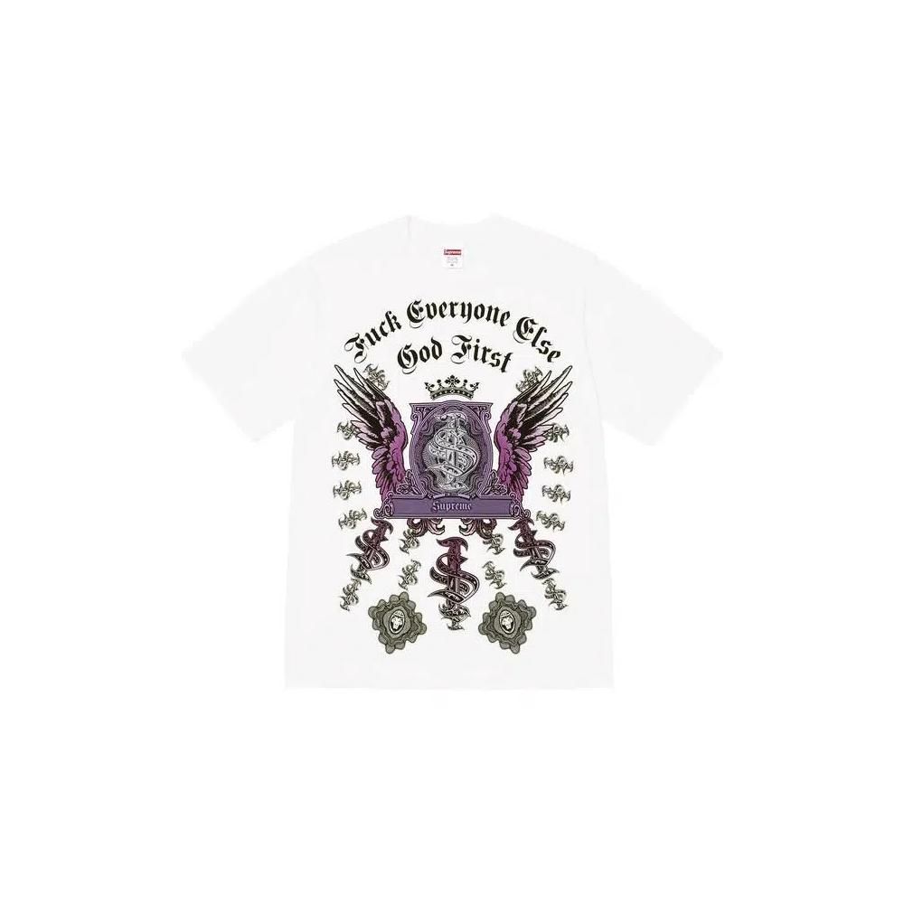 Футболки Supreme Money Tee 'White' 1