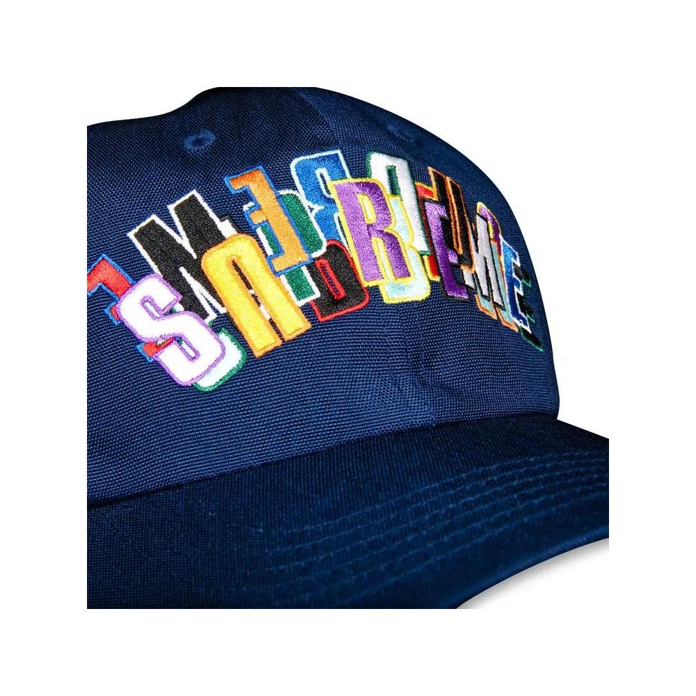 Бейсболки Supreme Stacked Cordura 6-Panel 'Темно-синий' 3