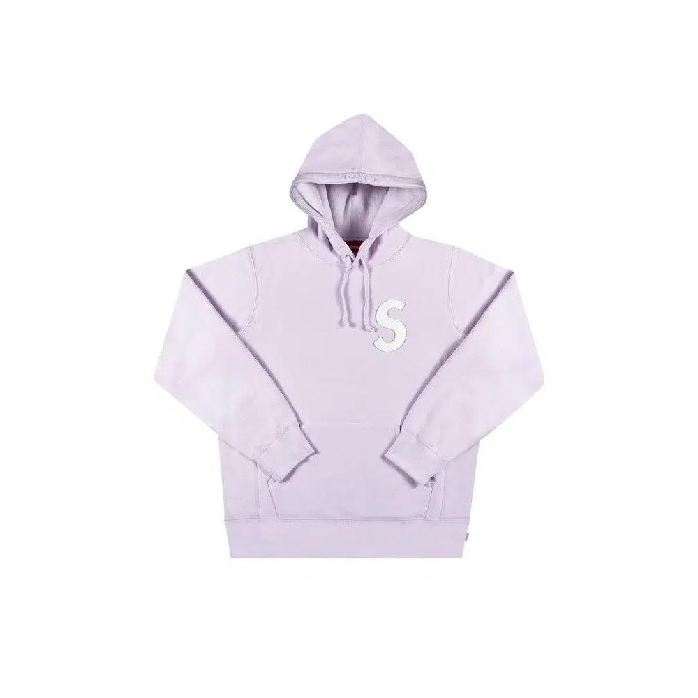 Худи Supreme S Logo Hooded Sweatshirt 'Light Purple' 1