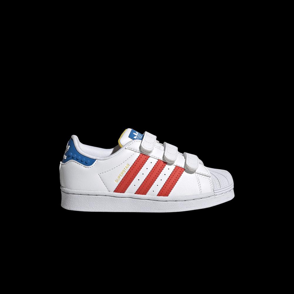 Кроссовки LEGO x adidas Superstar J 'White Pantone' 1