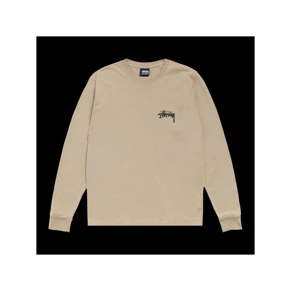 Футболка Stussy Dragon Ls Tee 'Rock' 1