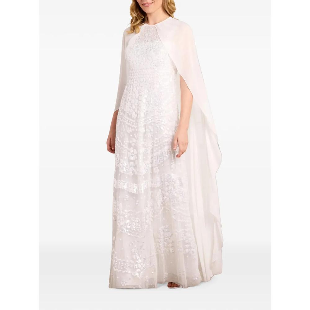 Anais sequin-embellished cape dress 2