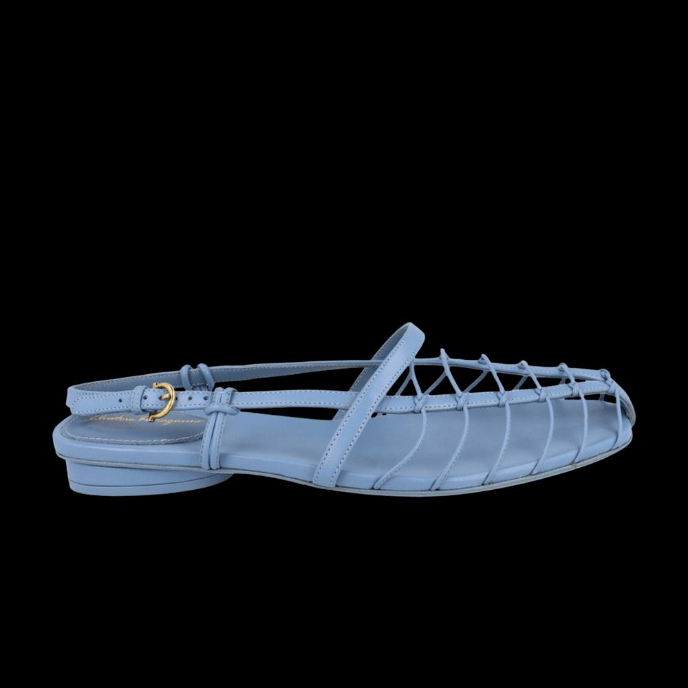 Кроссовки Wmns Ferragamo Shay 10 Caged Slingback Sandal 'Light Blue' 1