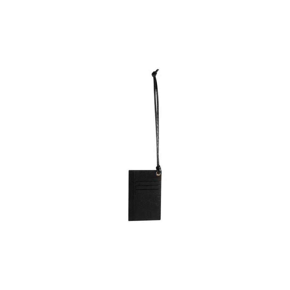 Держатель для карт Balenciaga Le City Card Holder Keyring 'Black' 2