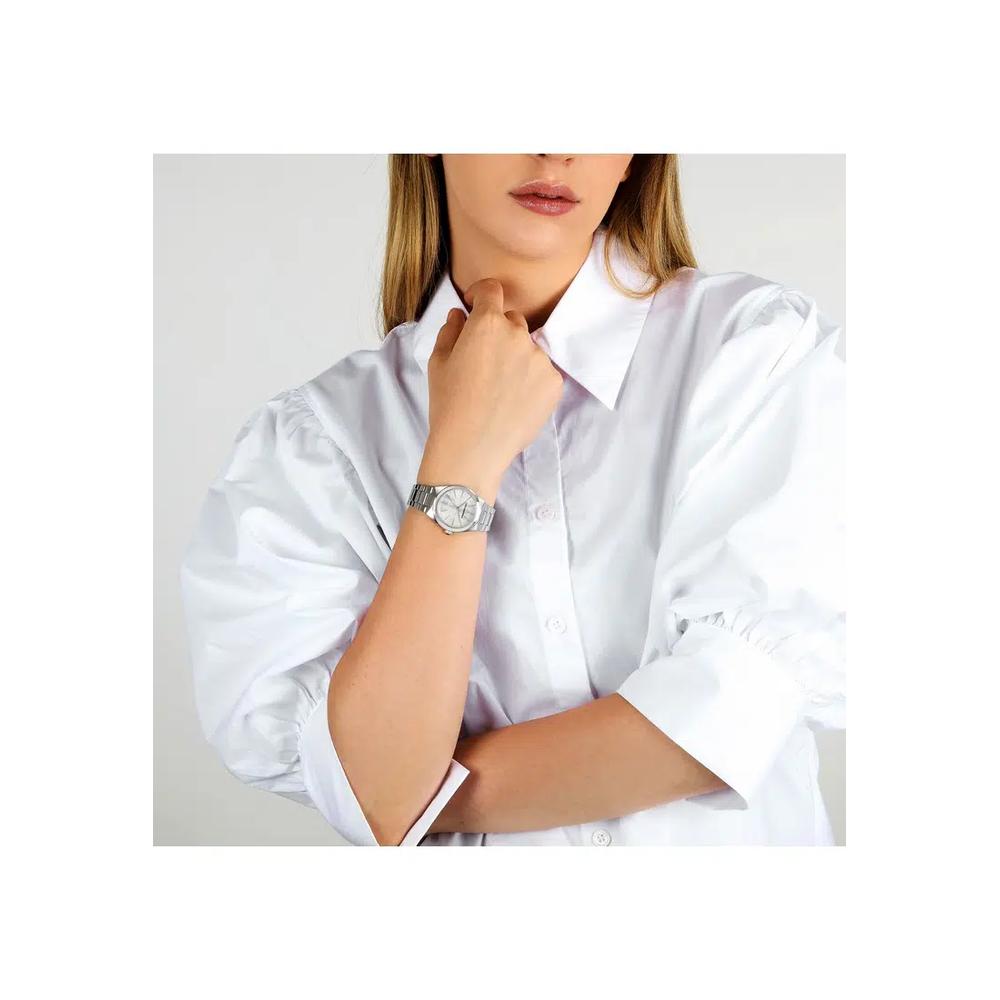 【Гарантия 2 года】Женские кварцевые часы KARL LAGERFELD Hamburg Collection 30 мм из серебра R0553105512 5