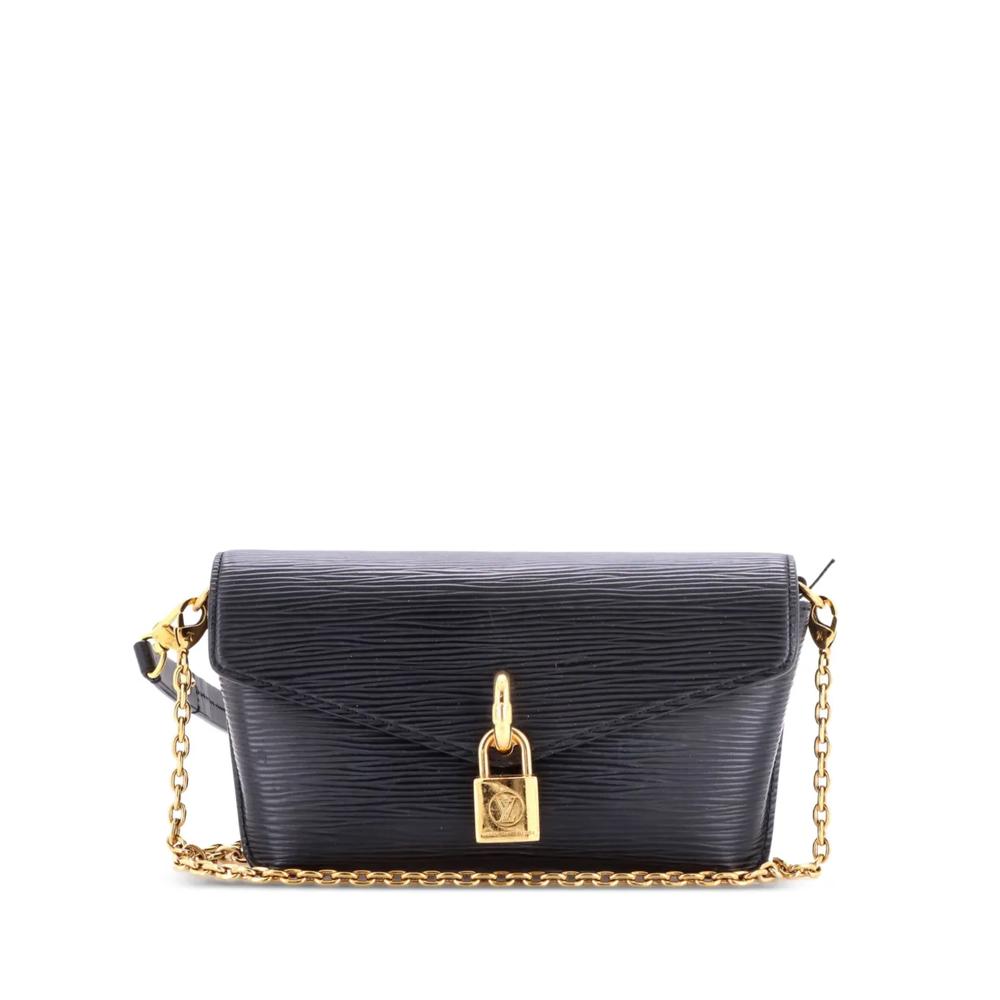 Сумка через плечо Padlock on Strap Handbag Epi Leather 1