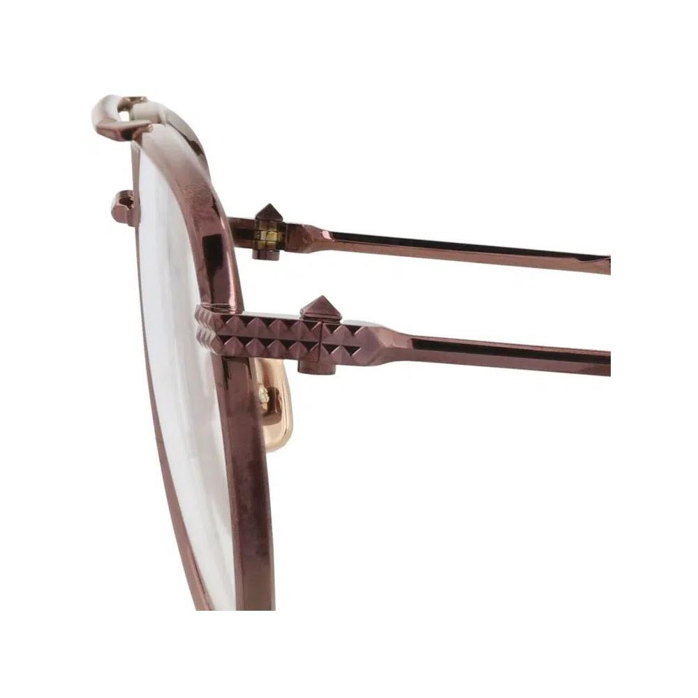 Очки Valentino Aviator Metal Optical Frames 'Коричневый/Прозрачный' 2