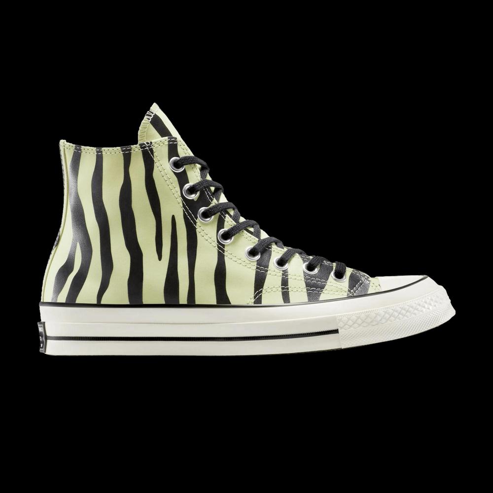 Кроссовки Converse Chuck 70 High «Glow-In-The-Dark Zebra Print» 1