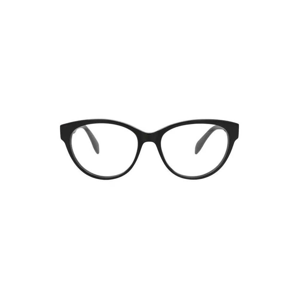 Очки Alexander McQueen Cat Eye-Frame Acetate Optical Frames 'Черный/Прозрачный' 1
