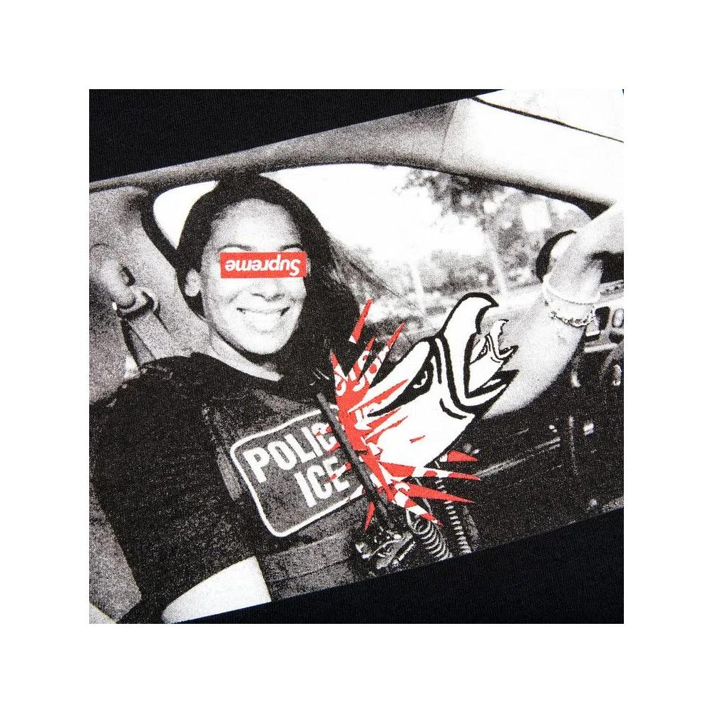 Футболки Supreme x ANTIHERO ICE Tee 'Black' 3