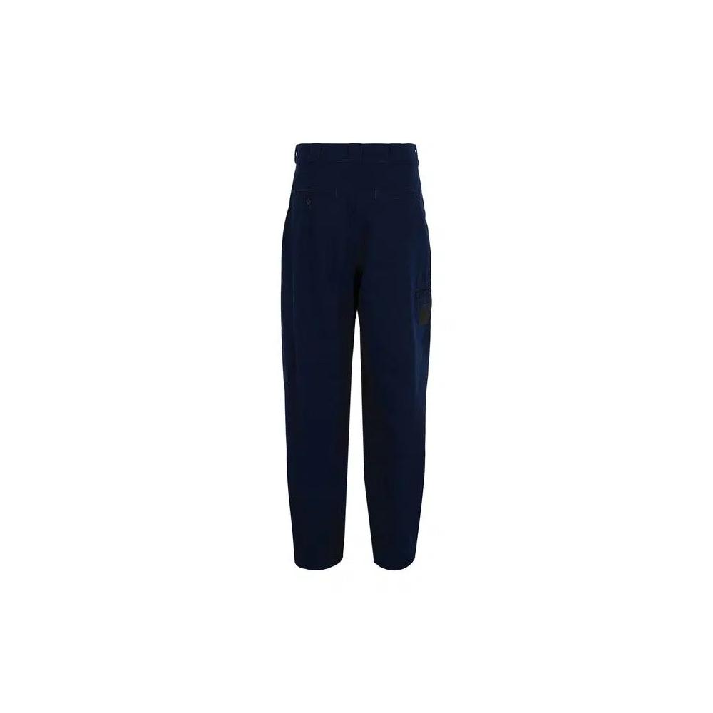 Брюки Givenchy Casual Unstitched Pants 'Темно-синий' 2