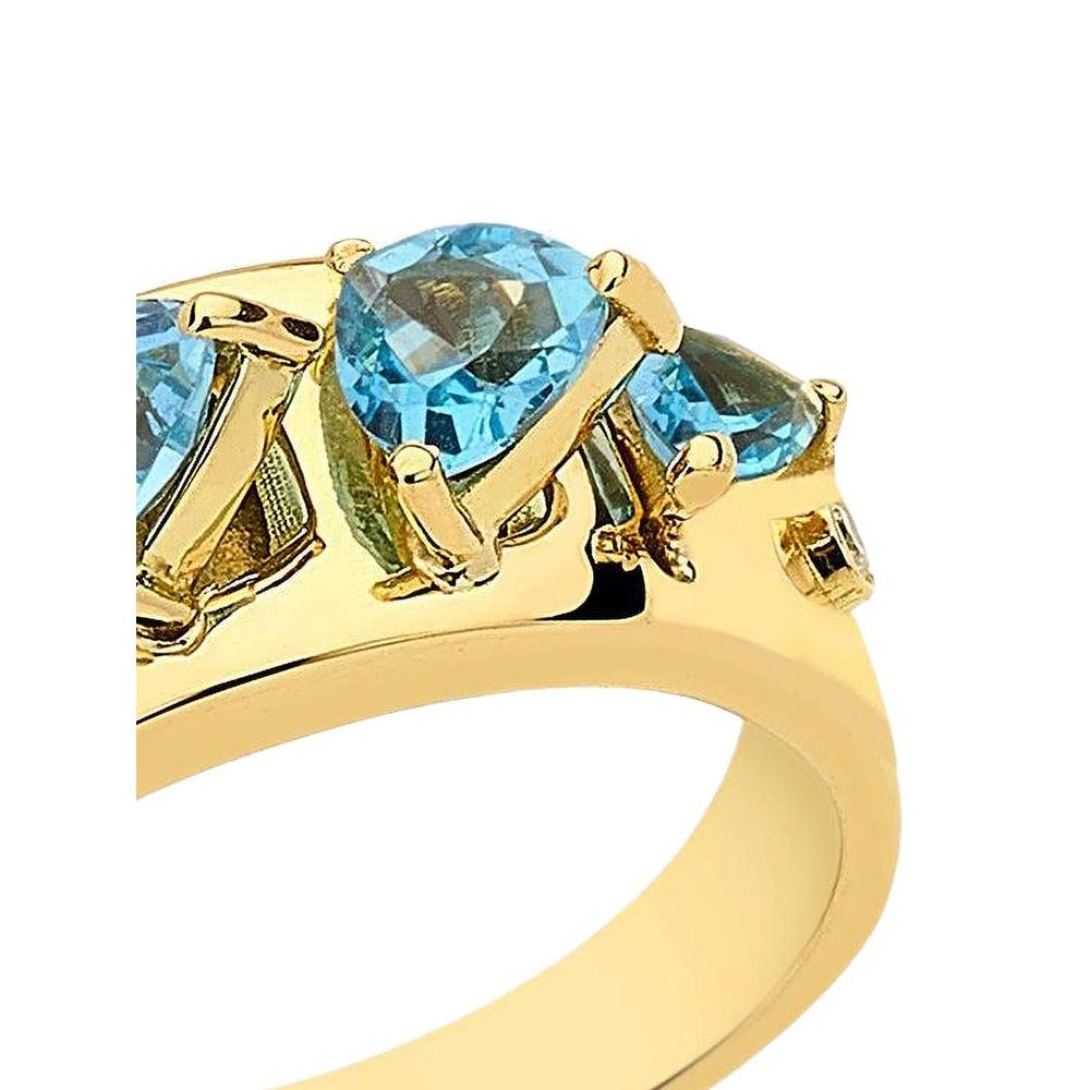 Mandala Domino topaz and diamond ring 2