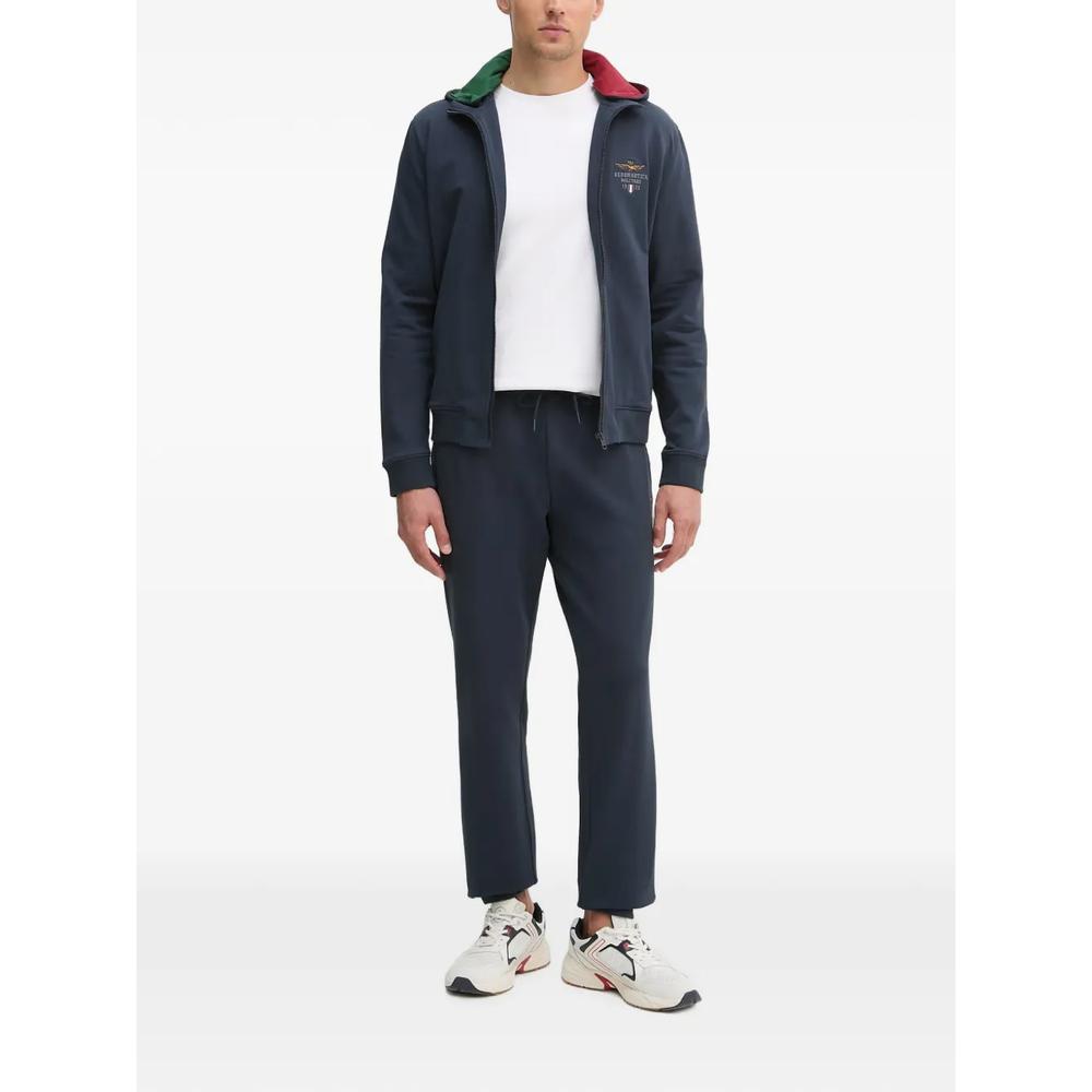 zip embroidered tracksuit 2