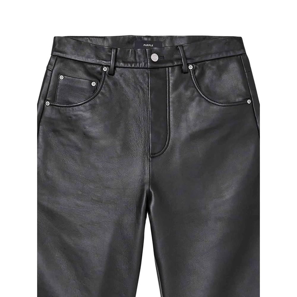 leather bermuda shorts 2