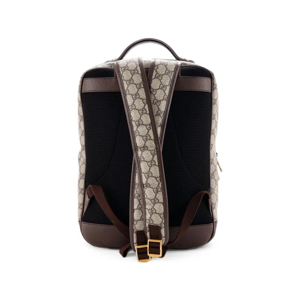 Рюкзак Ophidia Front Zip Pocket GG Coated Canvas Medium 2