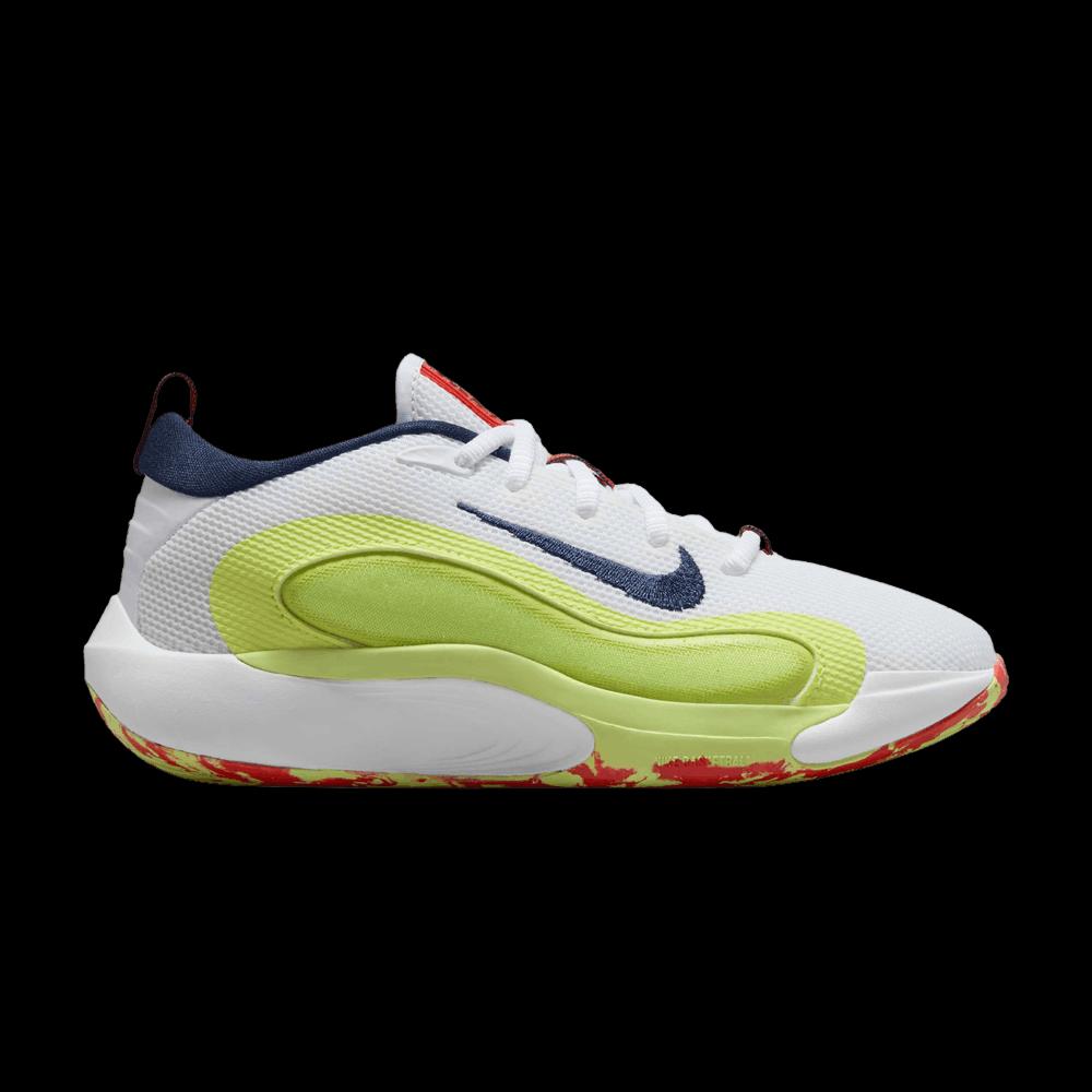 Кроссовки Nike IsoFly GS 'White Limelight Midnight Navy' 1