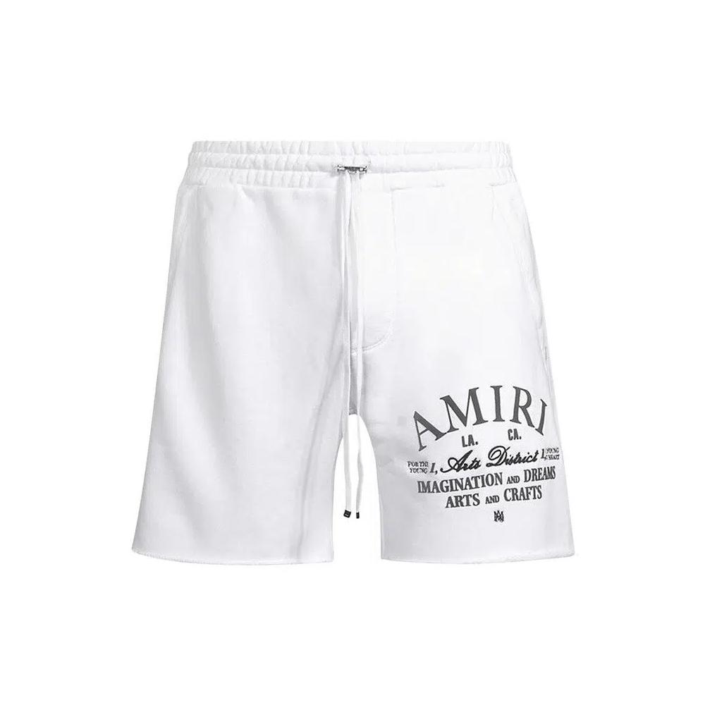 Шорты Amiri Arts District Sweatshort 'Белый' 1