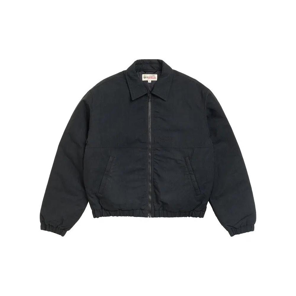 Куртки Stussy Nyco Collared Work Jacket 'Черный' 1