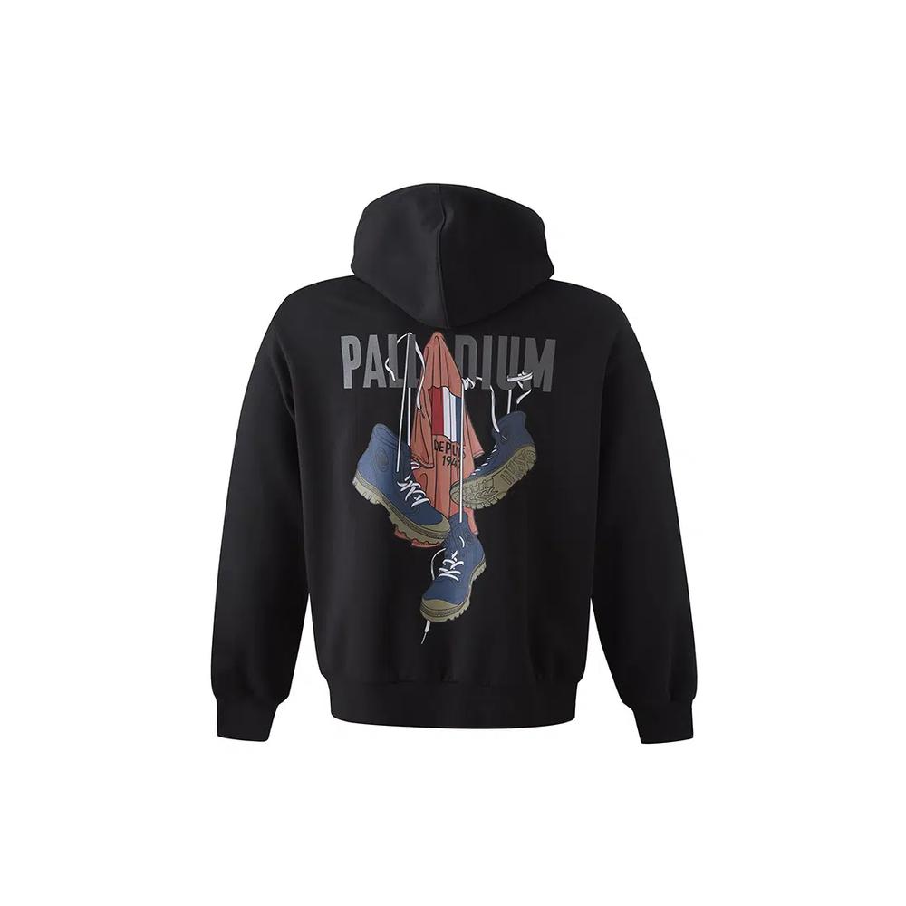 МУЖСКОЙ ВИНТАЖНЫЙ ХУДИ С ЛОГОТИПОМ PALLADIUM 2