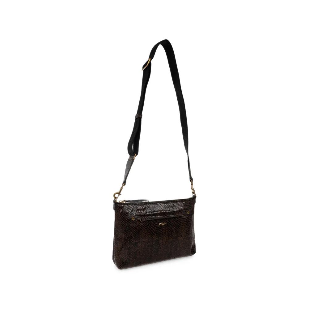 Nessah snake-effect leather cross body bag 4