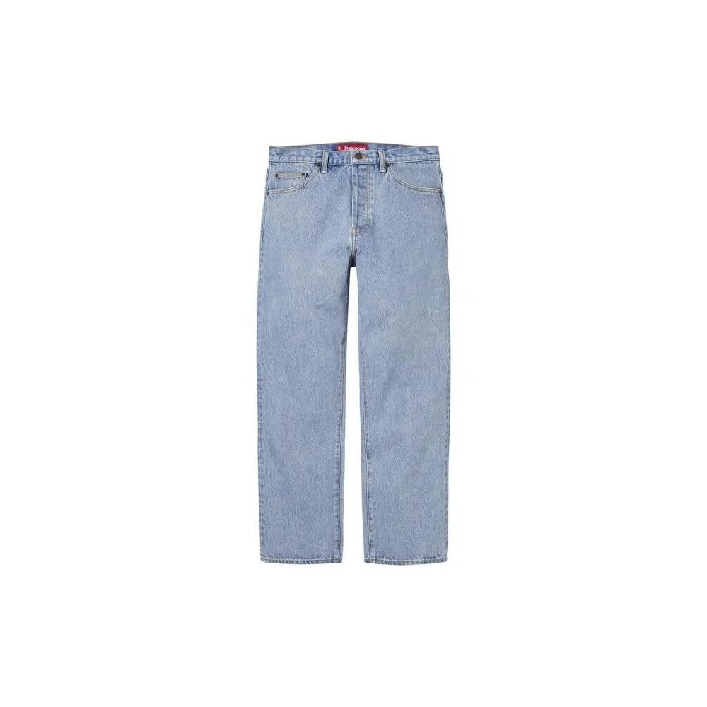 Джинсы Supreme Regular Джинсы 'Washed Indigo' 1