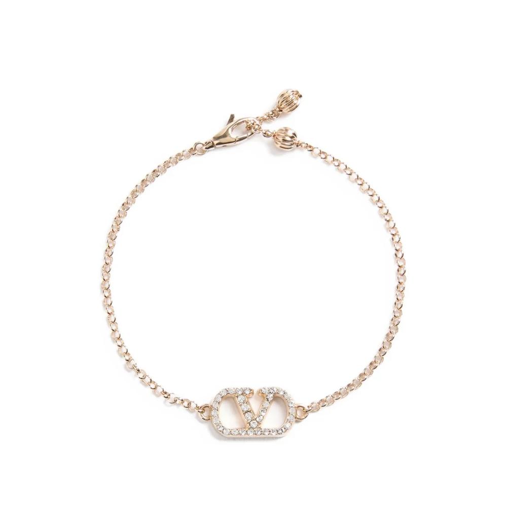 Браслет с логотипом VLogo Signature и кристаллами Swarovski 1