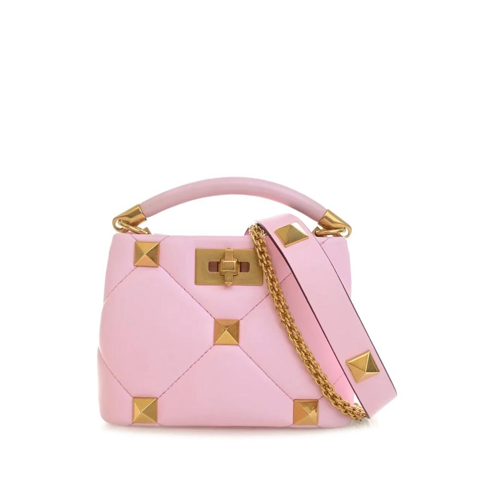 Маленькая сумка-сэтчел Nappa Roman Stud The Handle Bag (2018-2026 годы) 2
