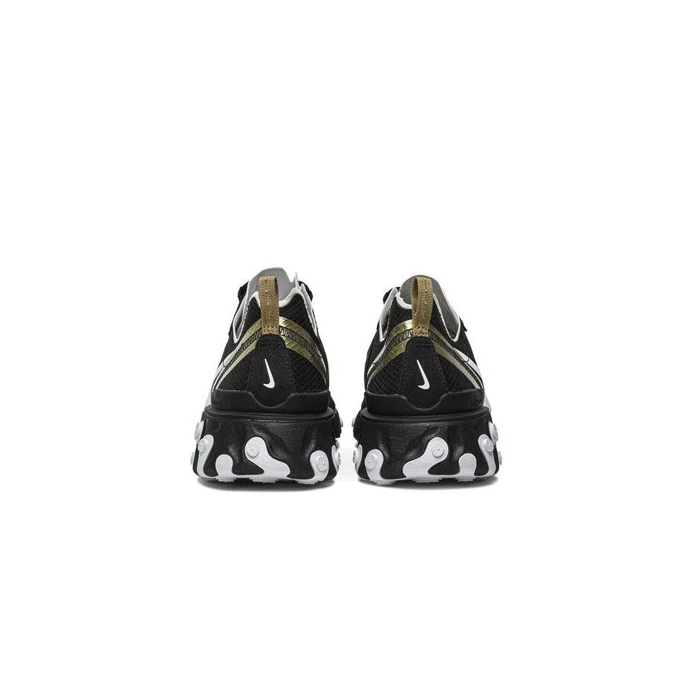 Кроссовки Nike React Element 55 SE 'Black Metallic Gold' 6