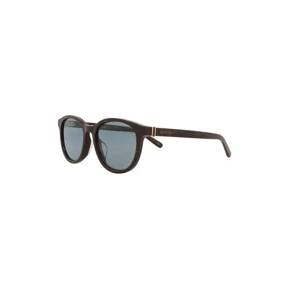 Очки Gucci Round Sunglasses "Brown/Grey" 3
