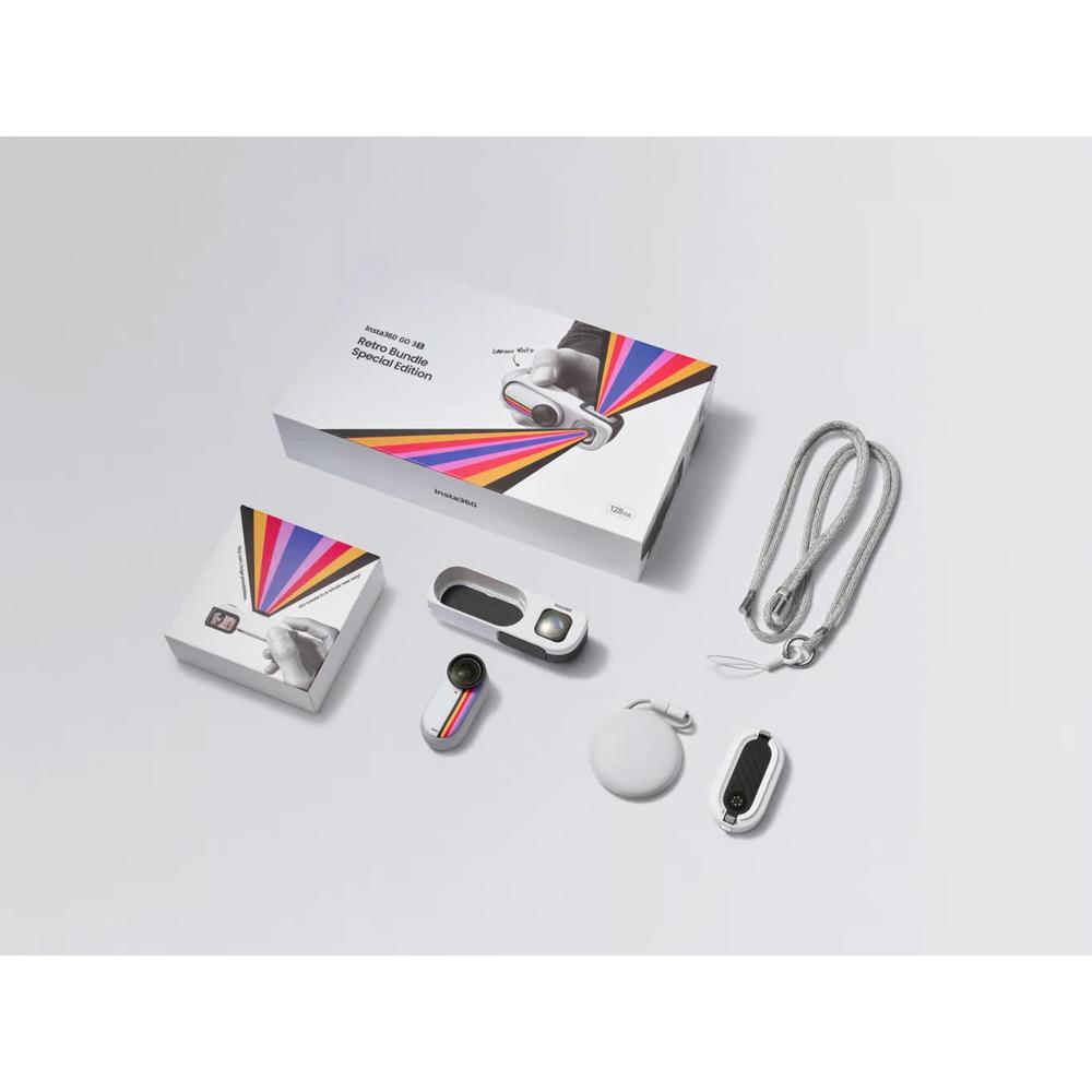 Insta360 Go 3S экшн-камера ретро-версия Retro Bundle Special Edition - 128GB - минималистичный белый 7