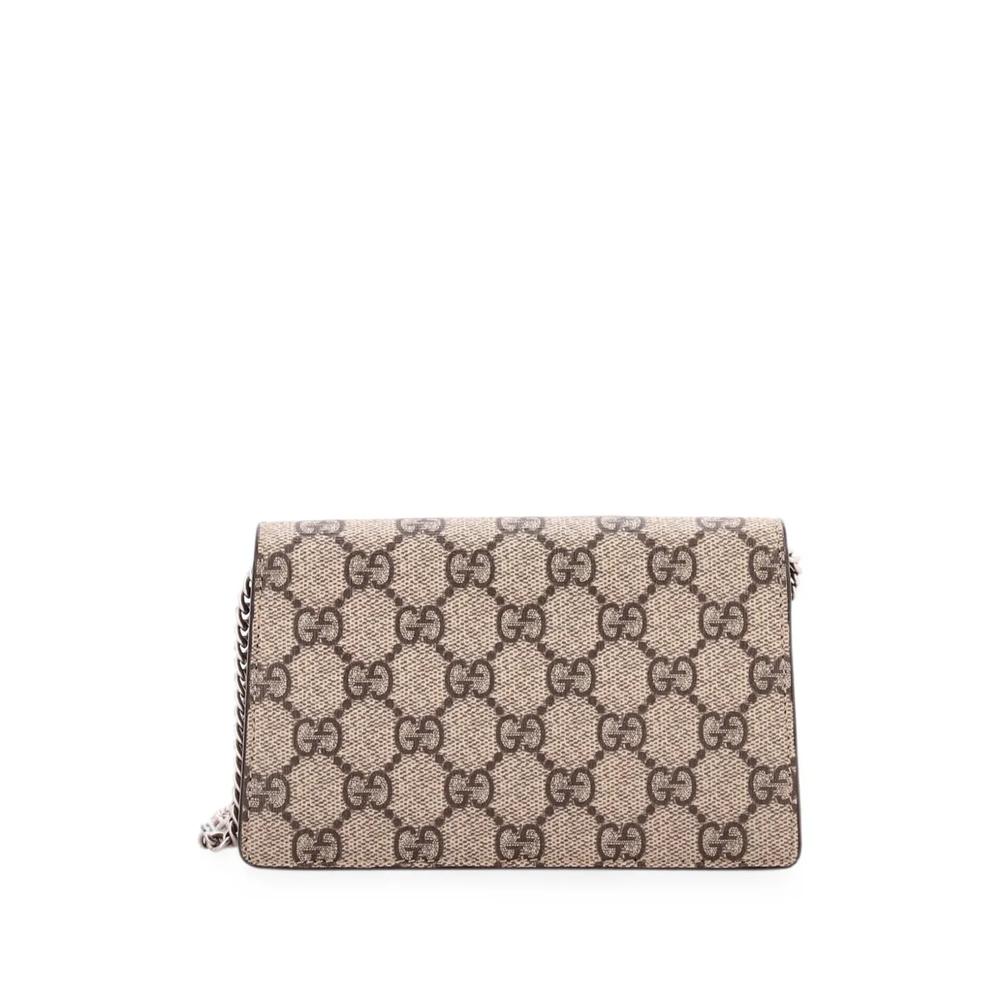 Сумка через плечо Dionysus Bag Super Mini из канваса с узором GG 2
