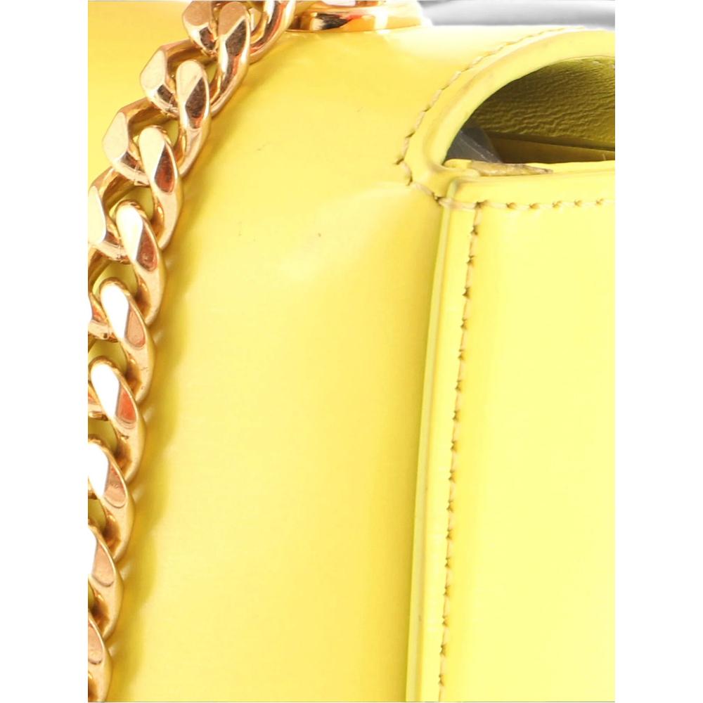 Triomphe Chain Leather Small shoulder bag 6