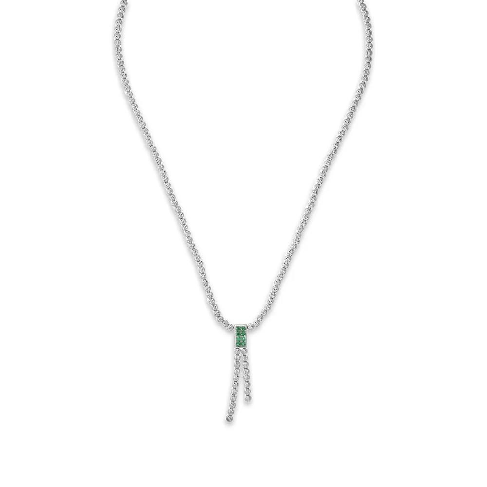 Колье Crystal Color с цирконами 2
