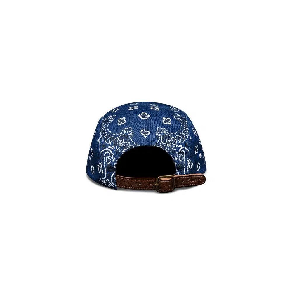 Кепки Supreme Bandana Camp Cap 'Темно-синий' 2