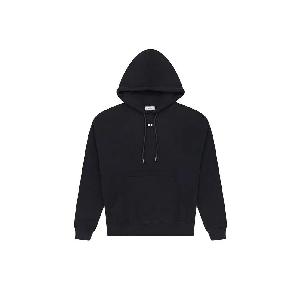 Худи Off-White c/o Virgil Abloh Dripping Arrow Hoodie 'Black' 1