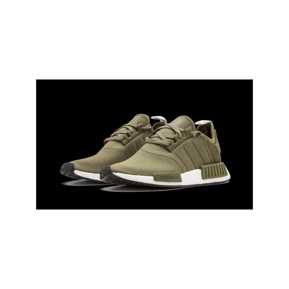 Кроссовки Adidas NMD R1 «Olive Cargo» 3