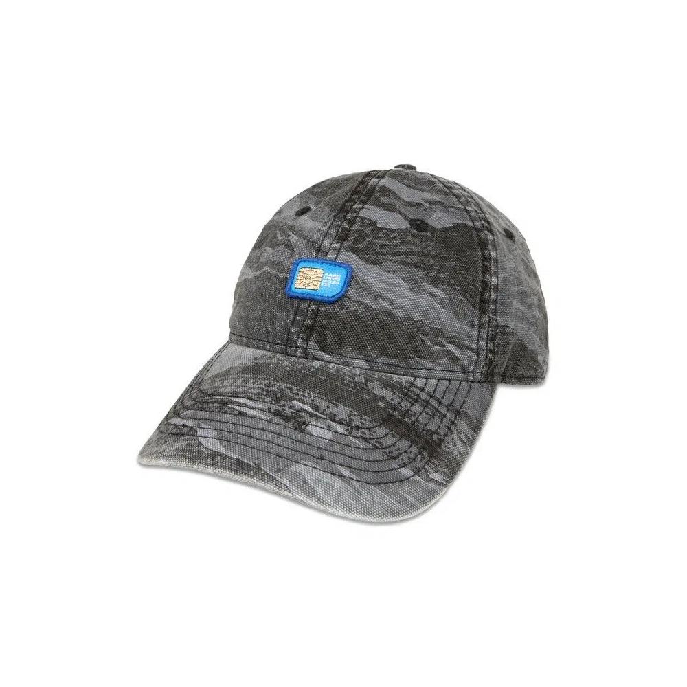 Головные уборы AAPE AAPEUNVS Unvs Camo Cap 'Blue/Yellow' 1