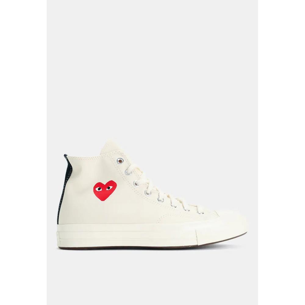 Кроссовки Chuck 70 Single Heart на высокой подошве 2