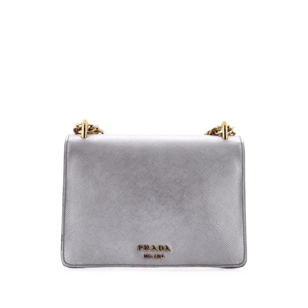Envelope Flap Chain Shoulder bag Saffiano Leather Small crossbody bag 2