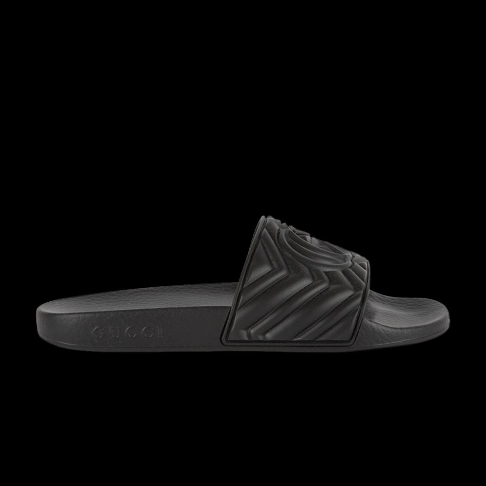Слайды Gucci Wmns Quilted Slide 'Черный' 1