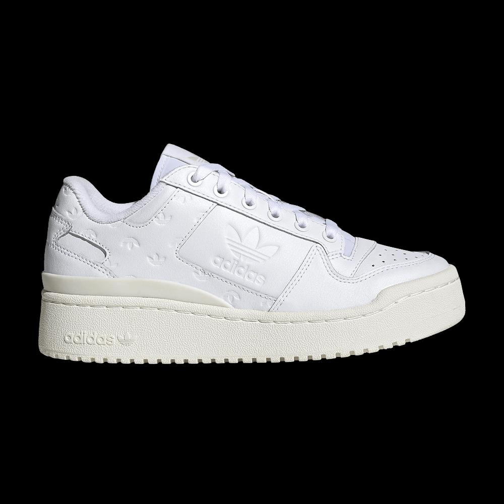 Кроссовки Adidas Wmns Forum Bold 'Allover Debossed Trefoils - White' 1