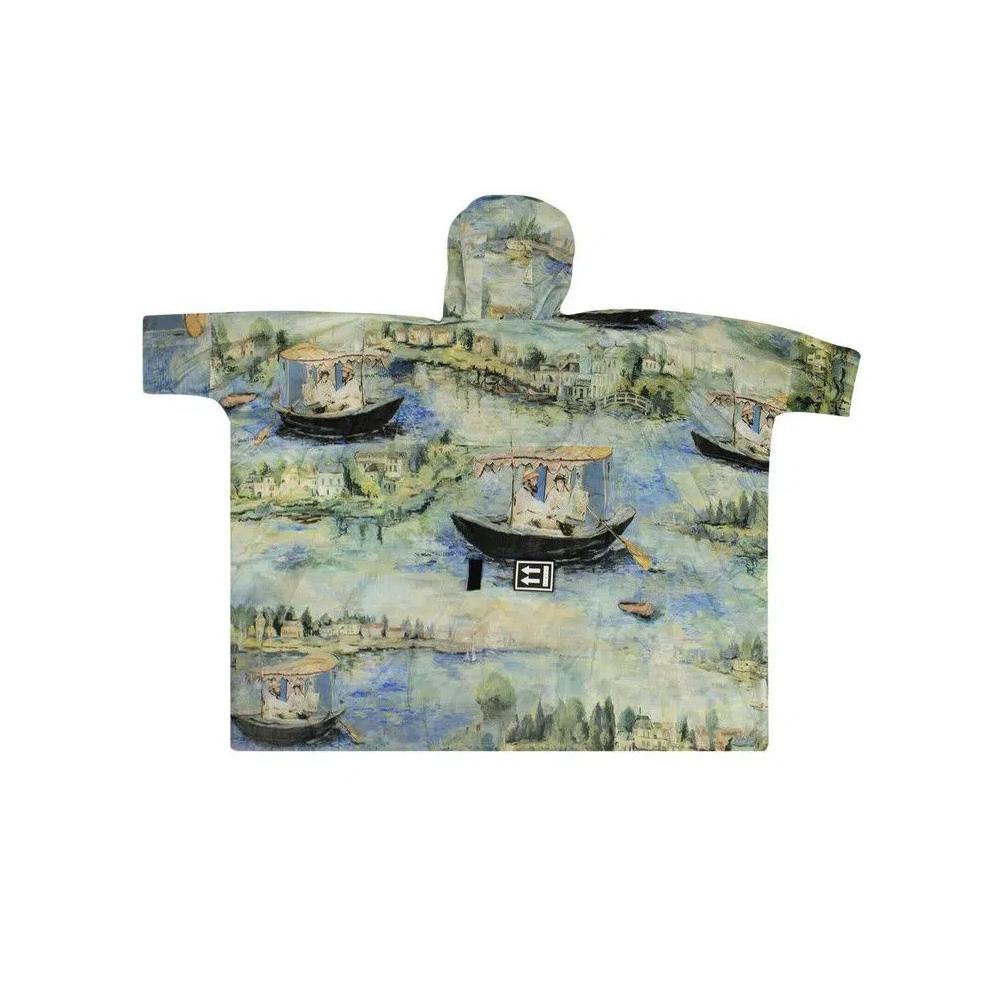 Накидки и пончо Off-White Lake Print Пальто-накидка 'Мультиколор' 1