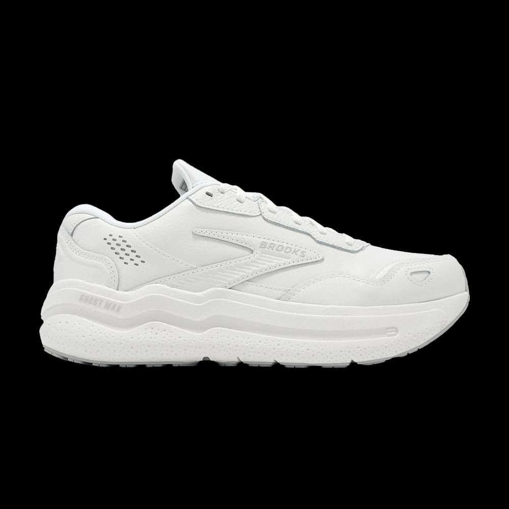 Кроссовки Brooks Ghost Max Leather 2E Wide 'Triple White' 1